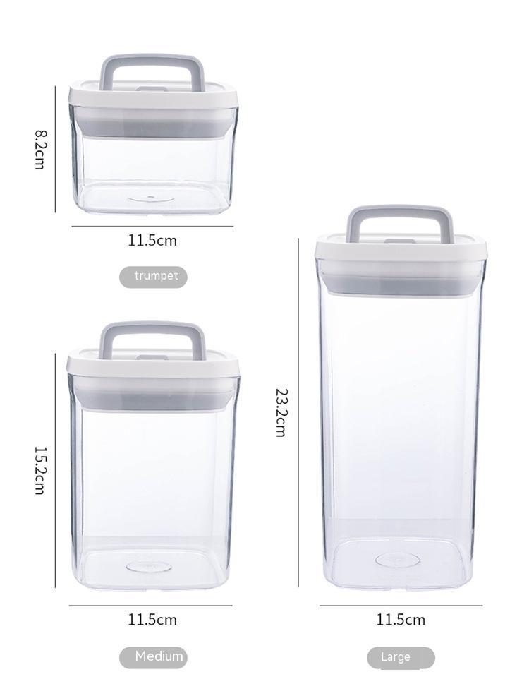 Transparent Food Bins