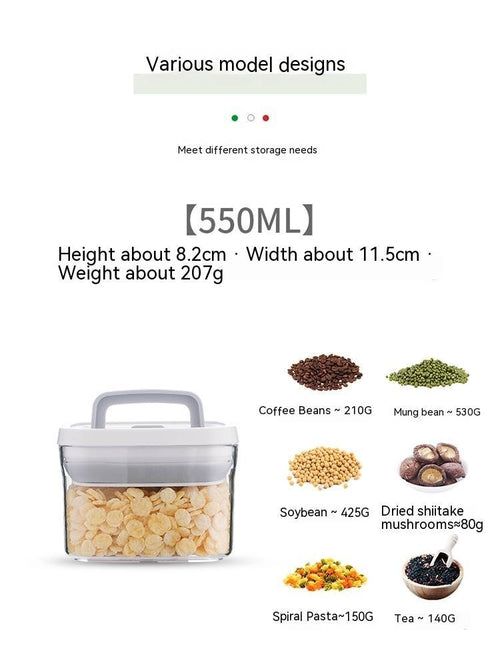 Transparent Food Bins