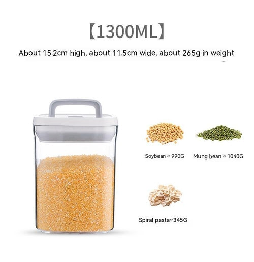 Transparent Food Bins